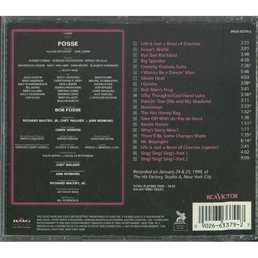 Soundtrack - Fosse (1999 Original Broadway Cast) - CD