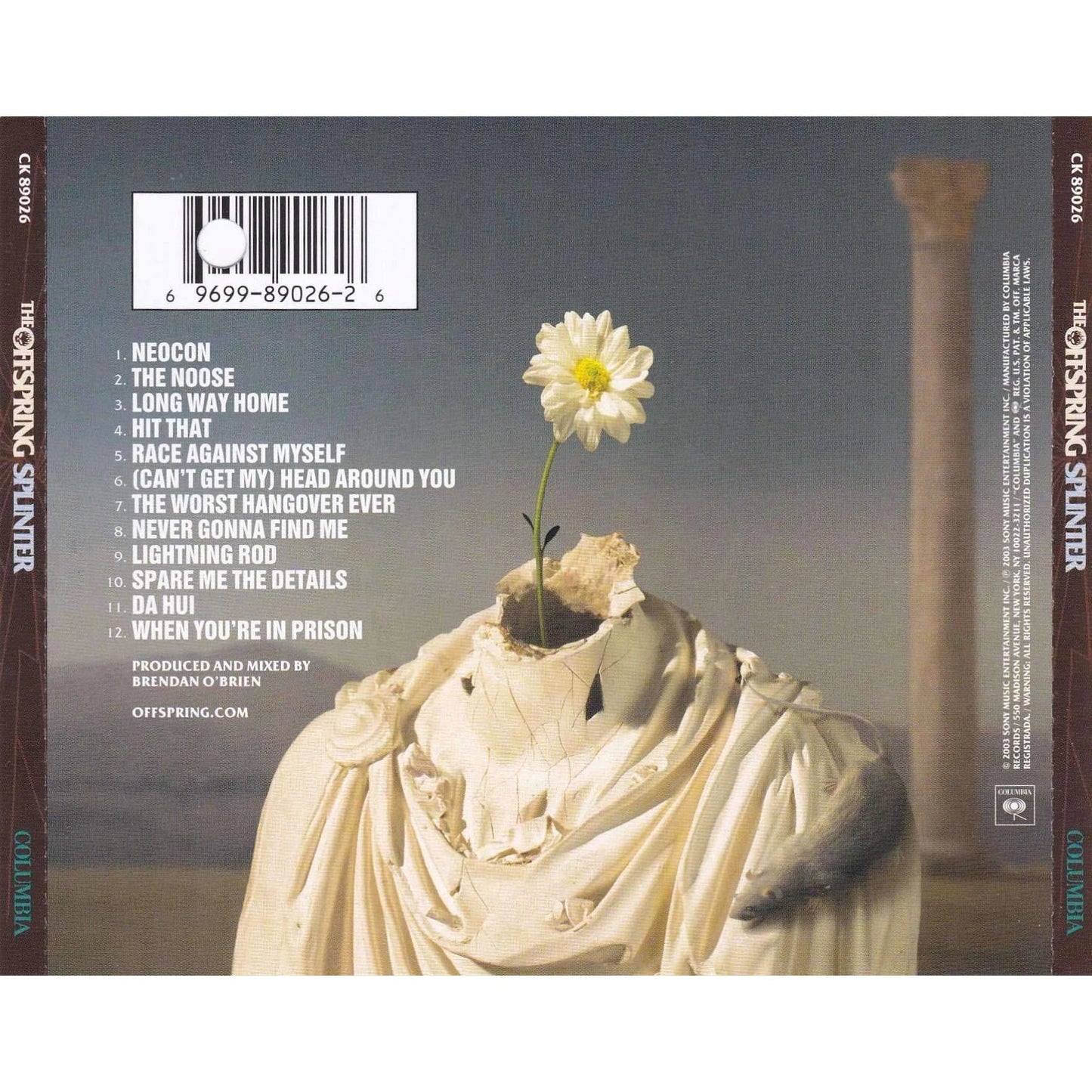 The Offspring | Splinter | Used Music CD - The CD Exchange