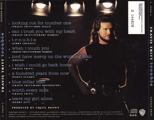 Travis Tritt - T-R-O-U-B-L-E - Used CD