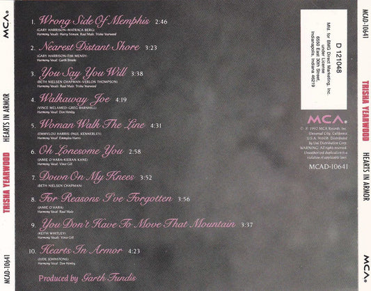 Trisha Yearwood - Hearts In Armor - Used CD