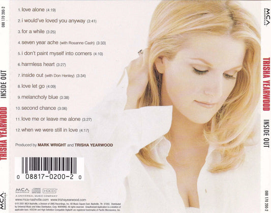 Trisha Yearwood - Inside Out - Used CD - The CD Exchange