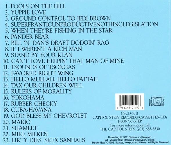 The Capitol Steps - Fools on the Hill - CD