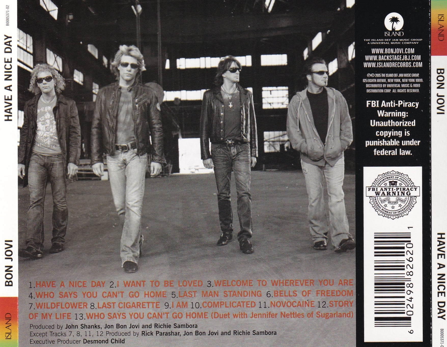 Bon Jovi - Have a Nice Day - CD by TheCDExchange.com