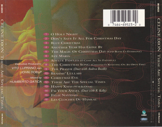 Celine Dion - These Are Special Times - CD