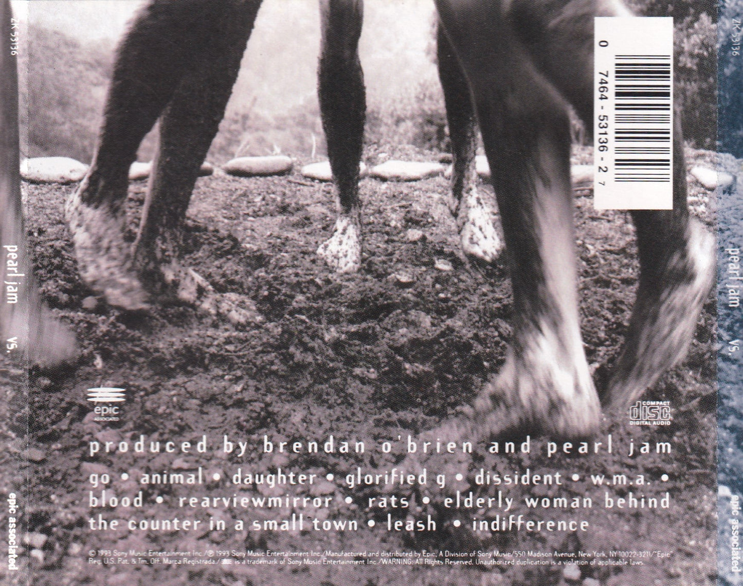 Pearl Jam - Vs. - CD
