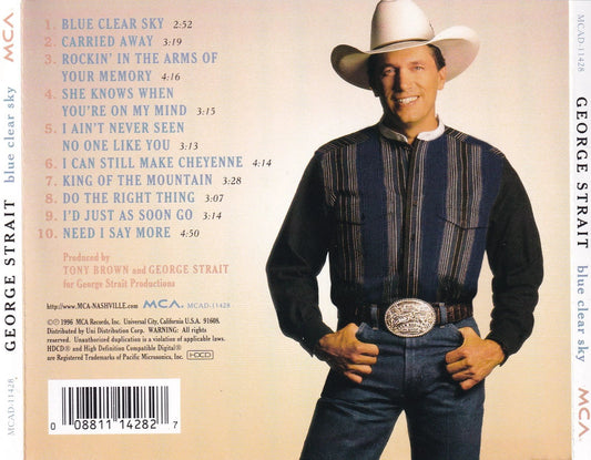 George Strait - Blue Clear Sky - CD