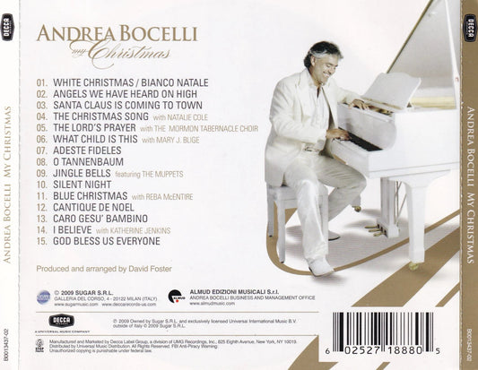 Andrea Bocelli - My Christmas - CD by TheCDExchange.com