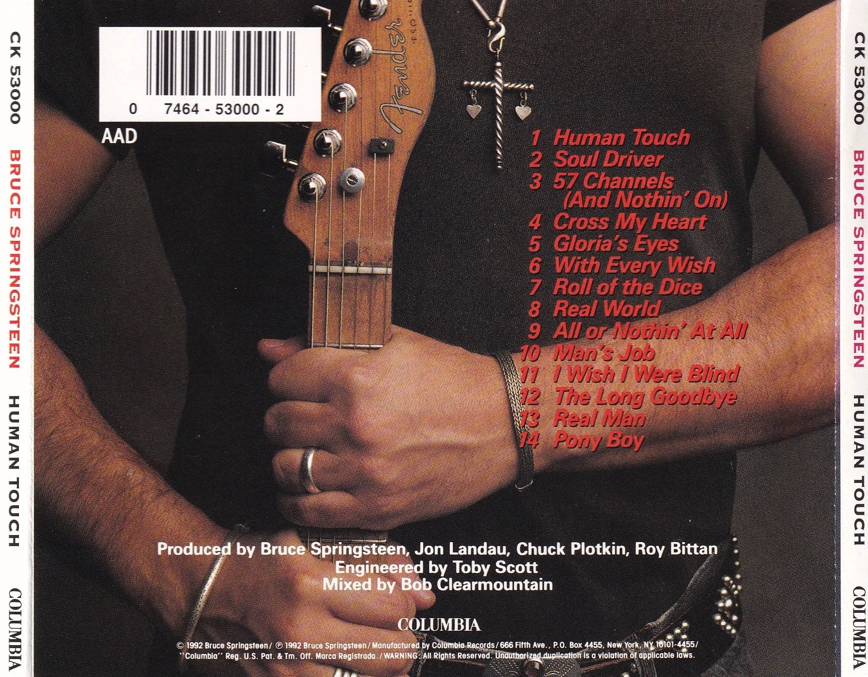 Bruce Springsteen - Human Touch - CD