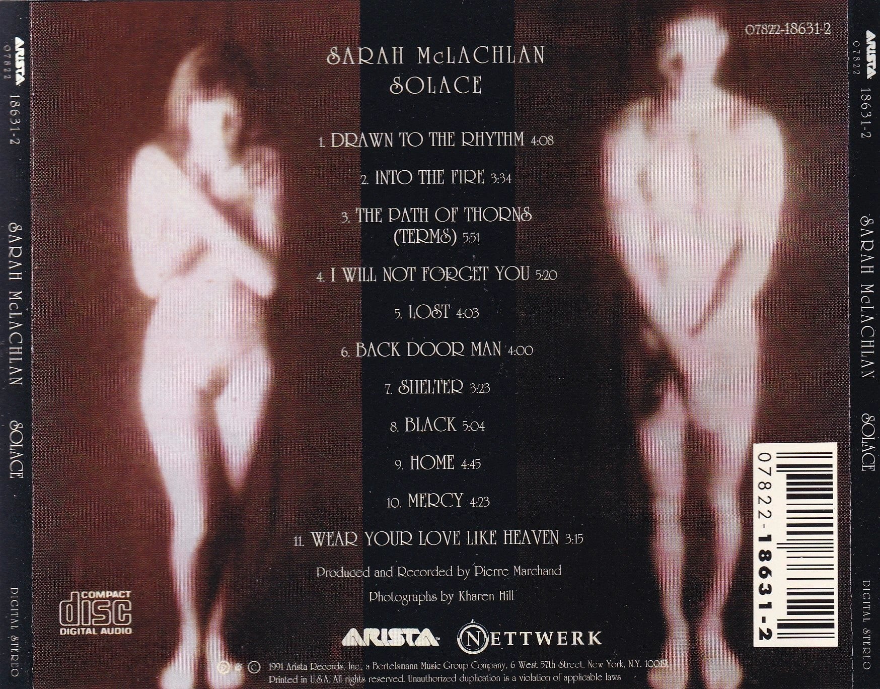 Sarah McLachlan - Solace - CD