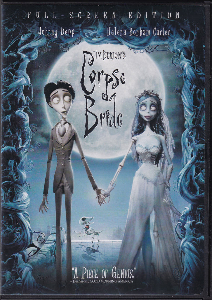 DVD - Tim Burton's Corpse Bride Movie Johnny Depp