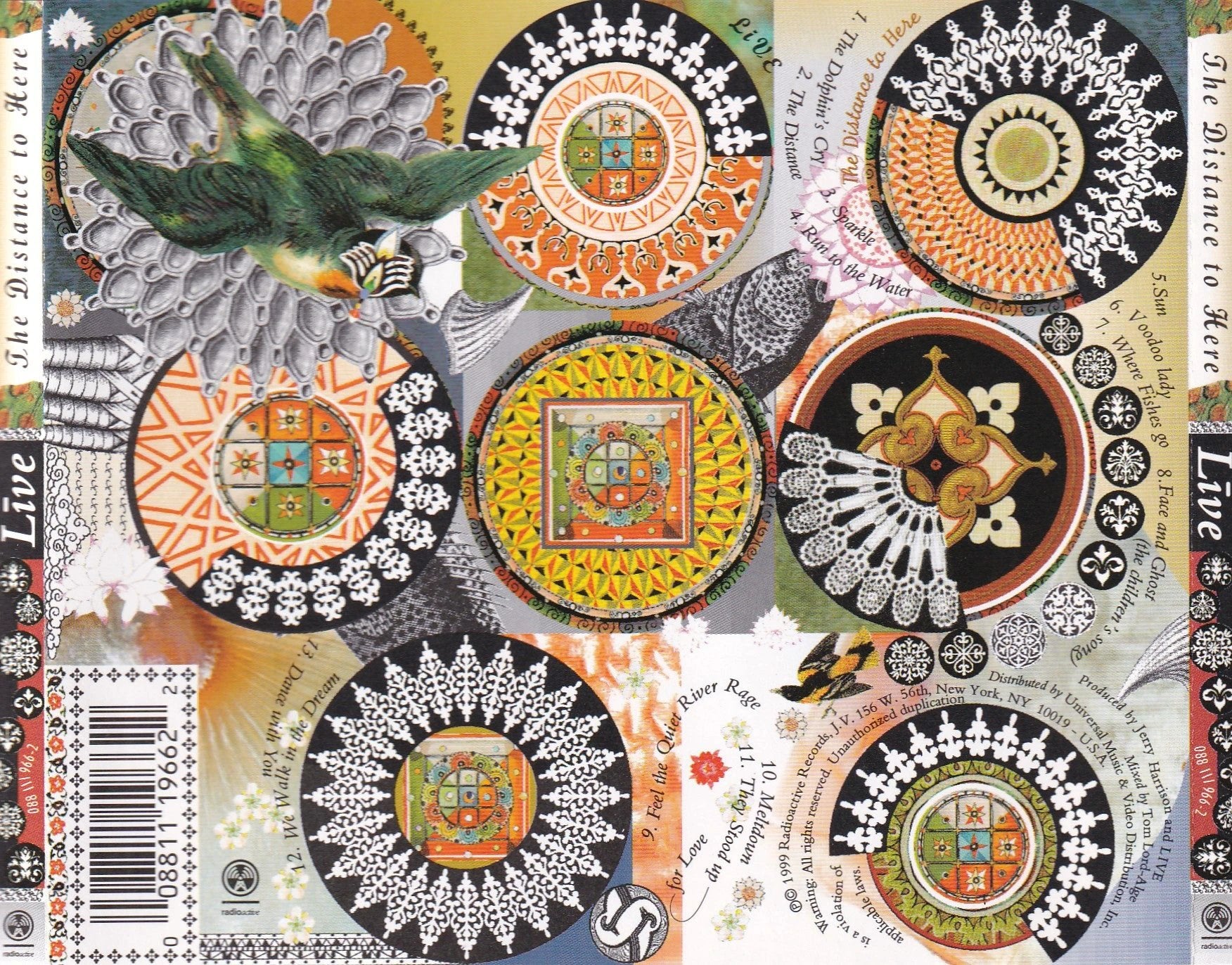 Live - The Distance to Here - CD