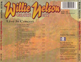 Willie Nelson - Greatest Hits Live in Concert - CD