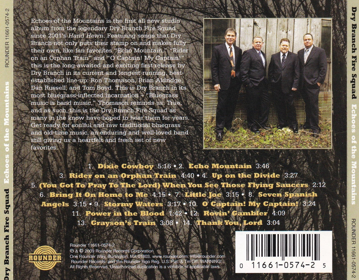 Dry Branch Fire Squad - Echoes of the Mountains - CD