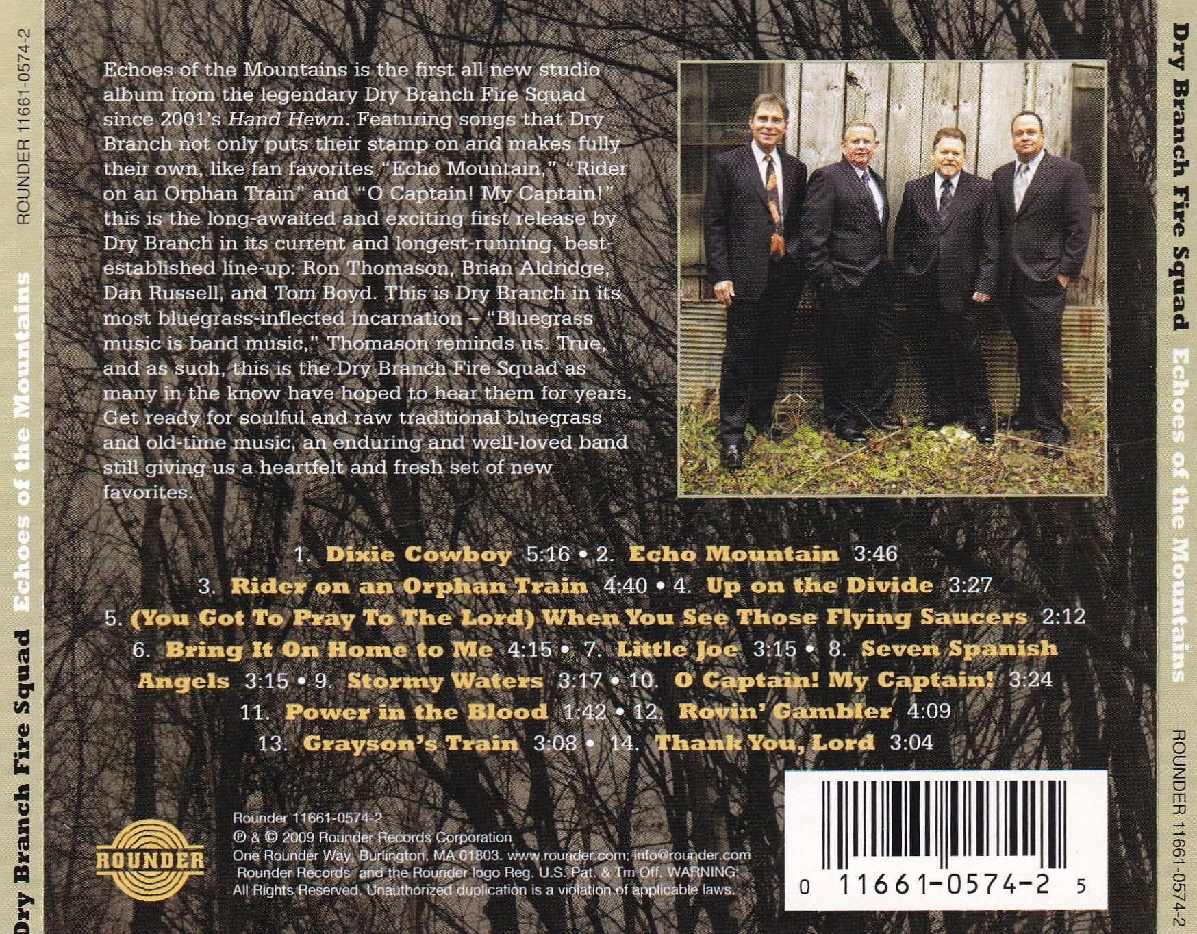 Dry Branch Fire Squad - Echoes of the Mountains - CD