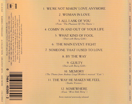 Barbra Streisand - A Collection: Greatest Hits...and More - CD