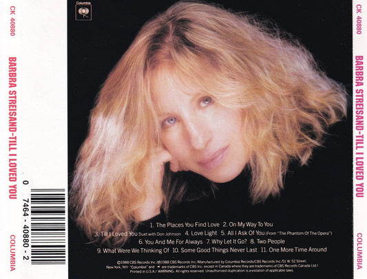 Barbra Streisand - Till I Loved You - CD