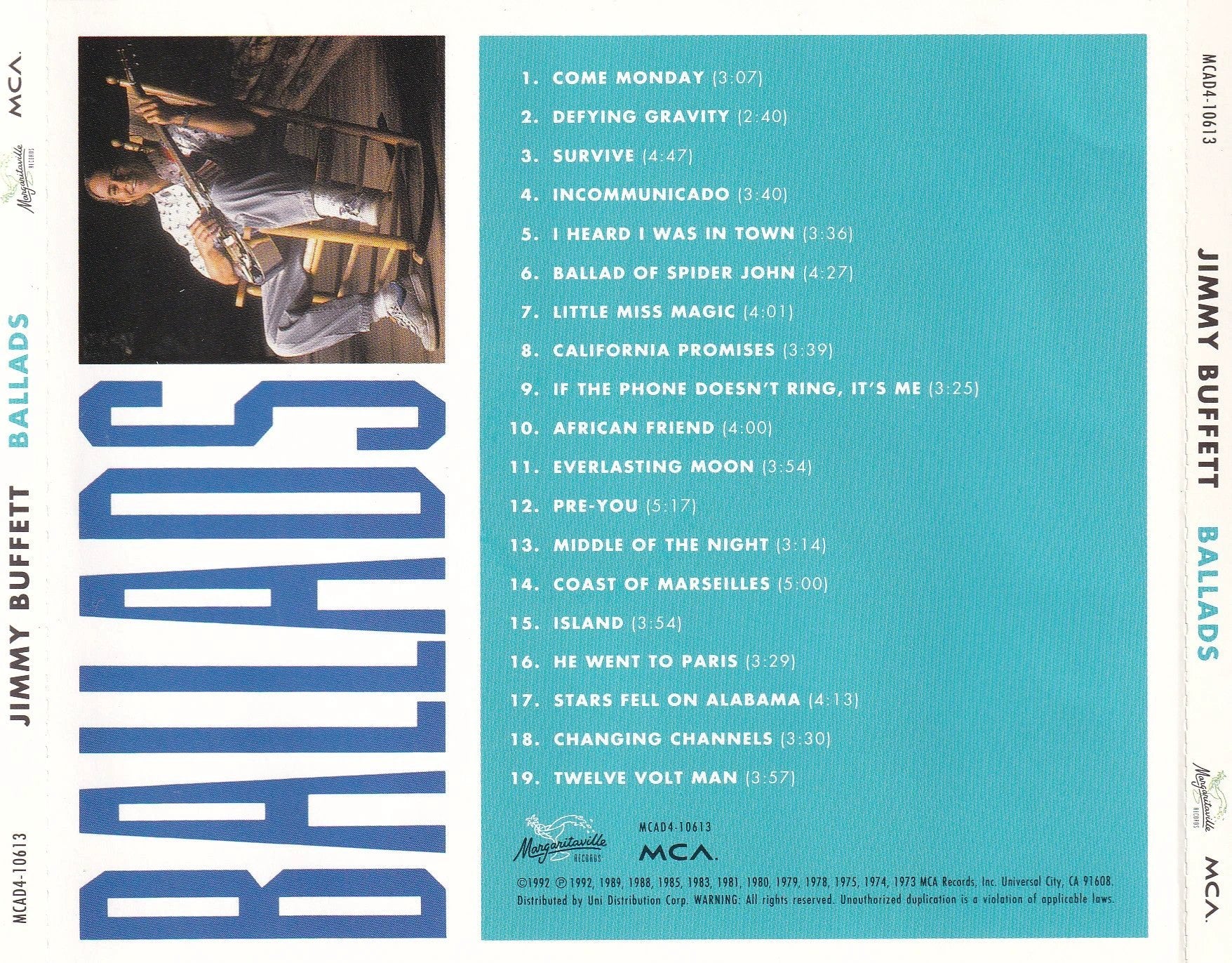 Jimmy Buffett - Ballads - CD by TheCDExchange.com