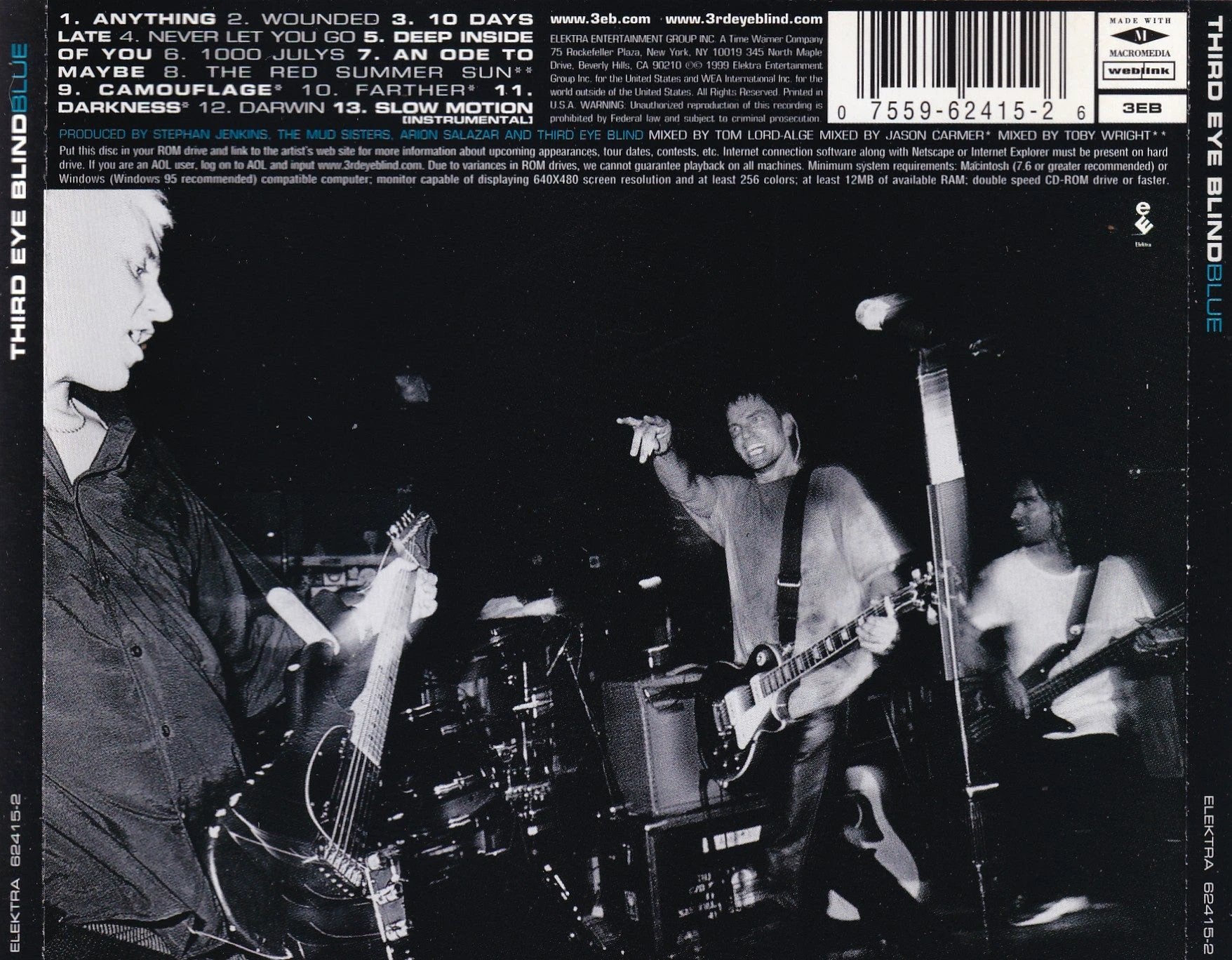 Third Eye Blind - Blue - CD