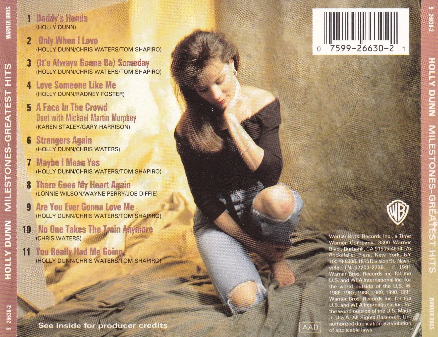 Holly Dunn - Milestones Greatest Hits - CD by TheCDExchange.com
