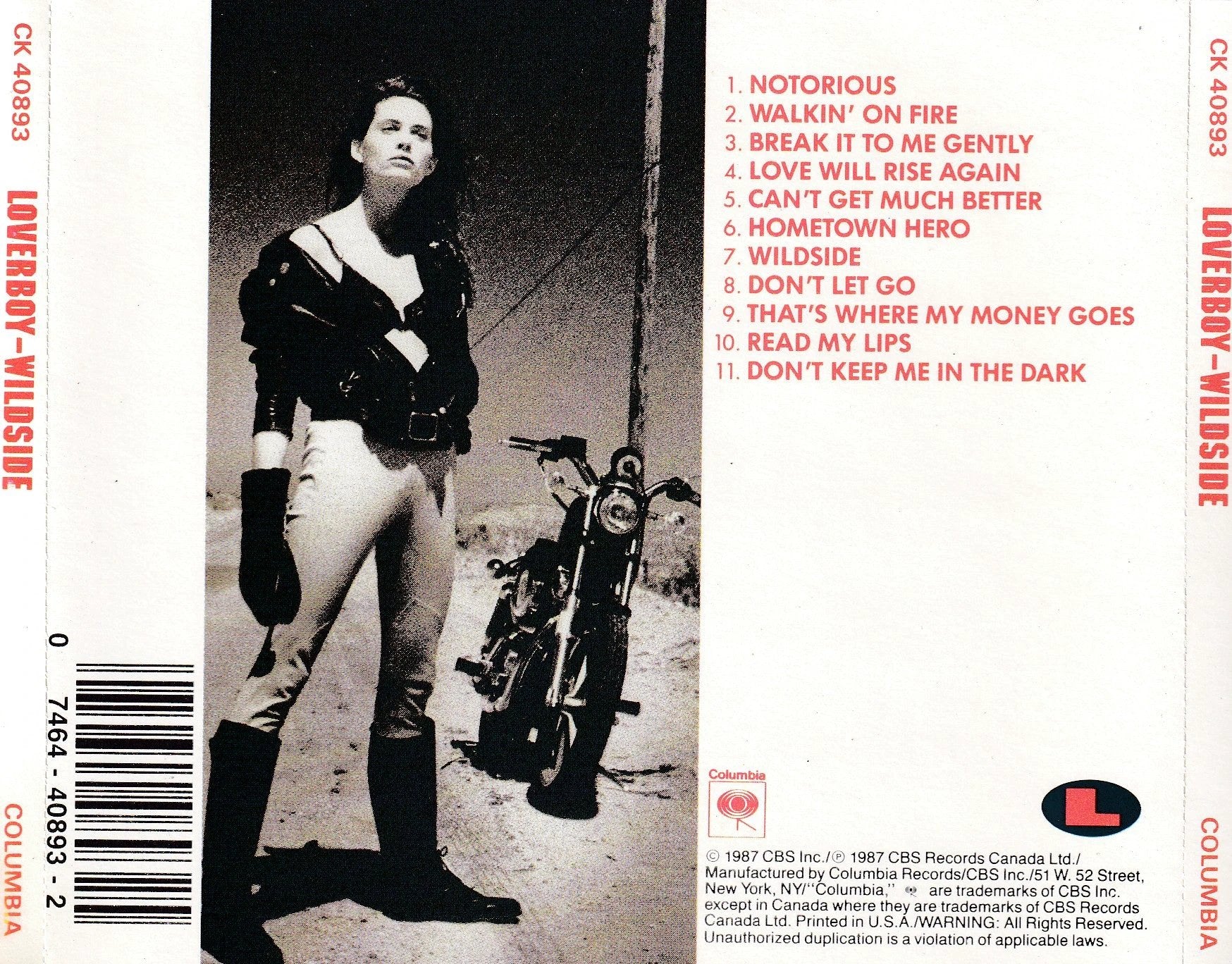 Loverboy - Wildside - CD by TheCDExchange.com