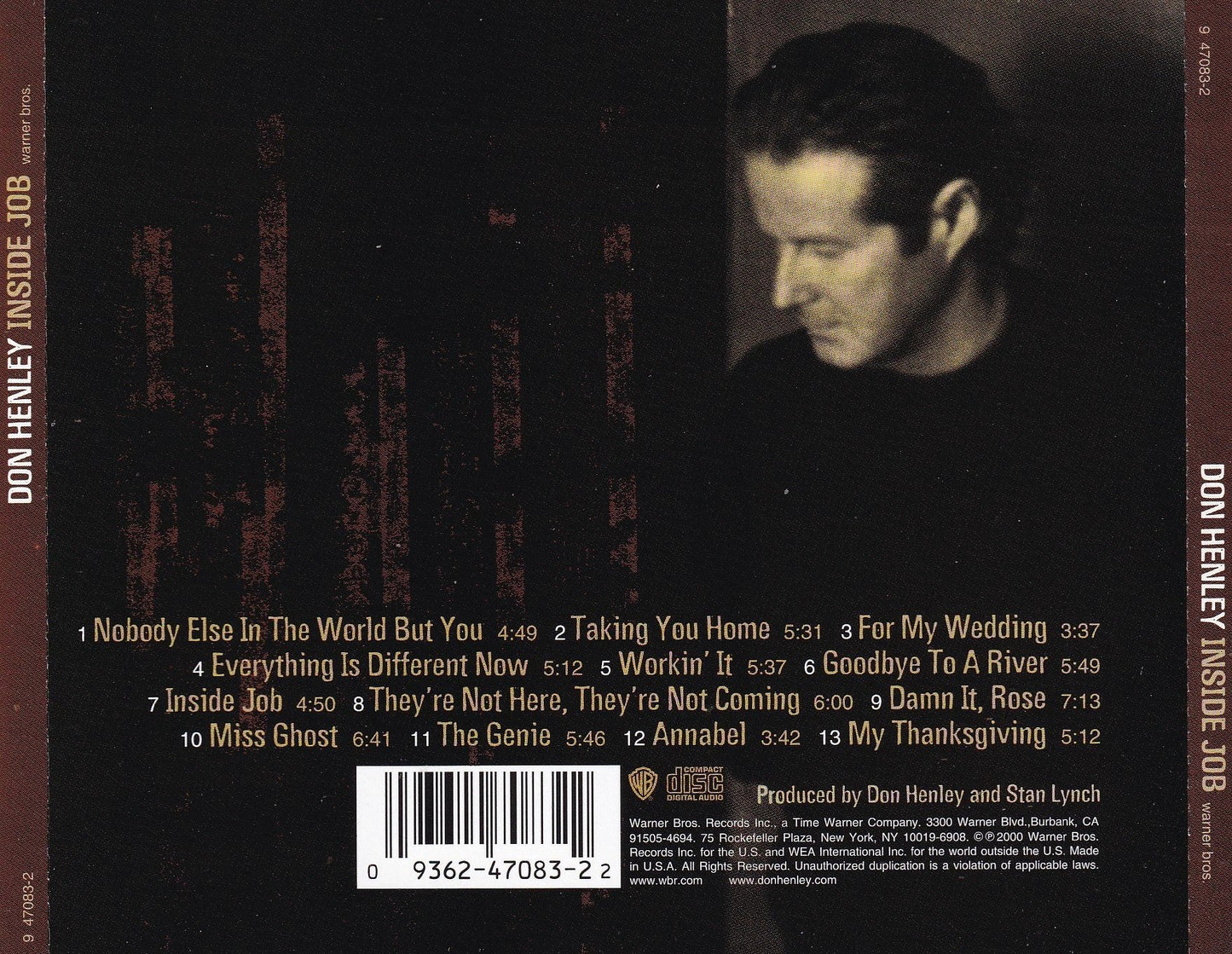 Don Henley - Inside Job - CD by TheCDExchange.com