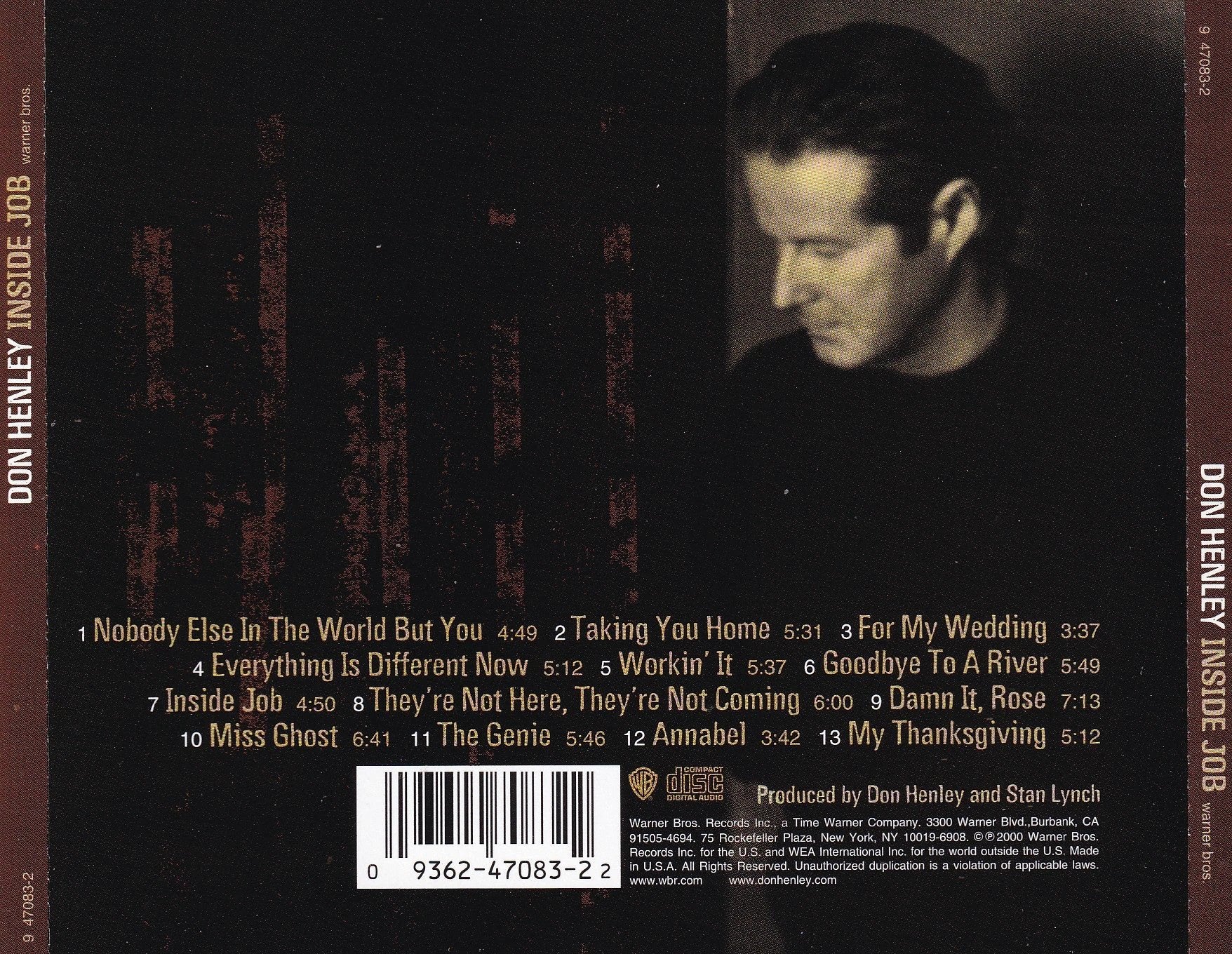 Don Henley - Inside Job - CD by TheCDExchange.com