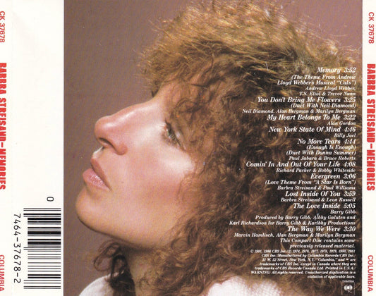 Barbra Streisand - Memories - CD by TheCDExchange.com