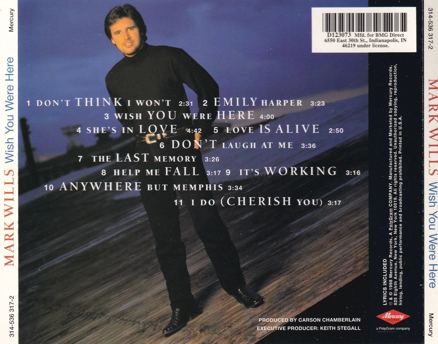 Mark Wills - Wish You Were Here - CD by TheCDExchange.com