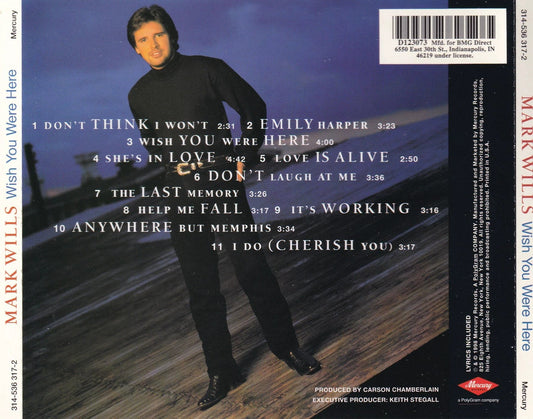 Mark Wills - Wish You Were Here - CD by TheCDExchange.com