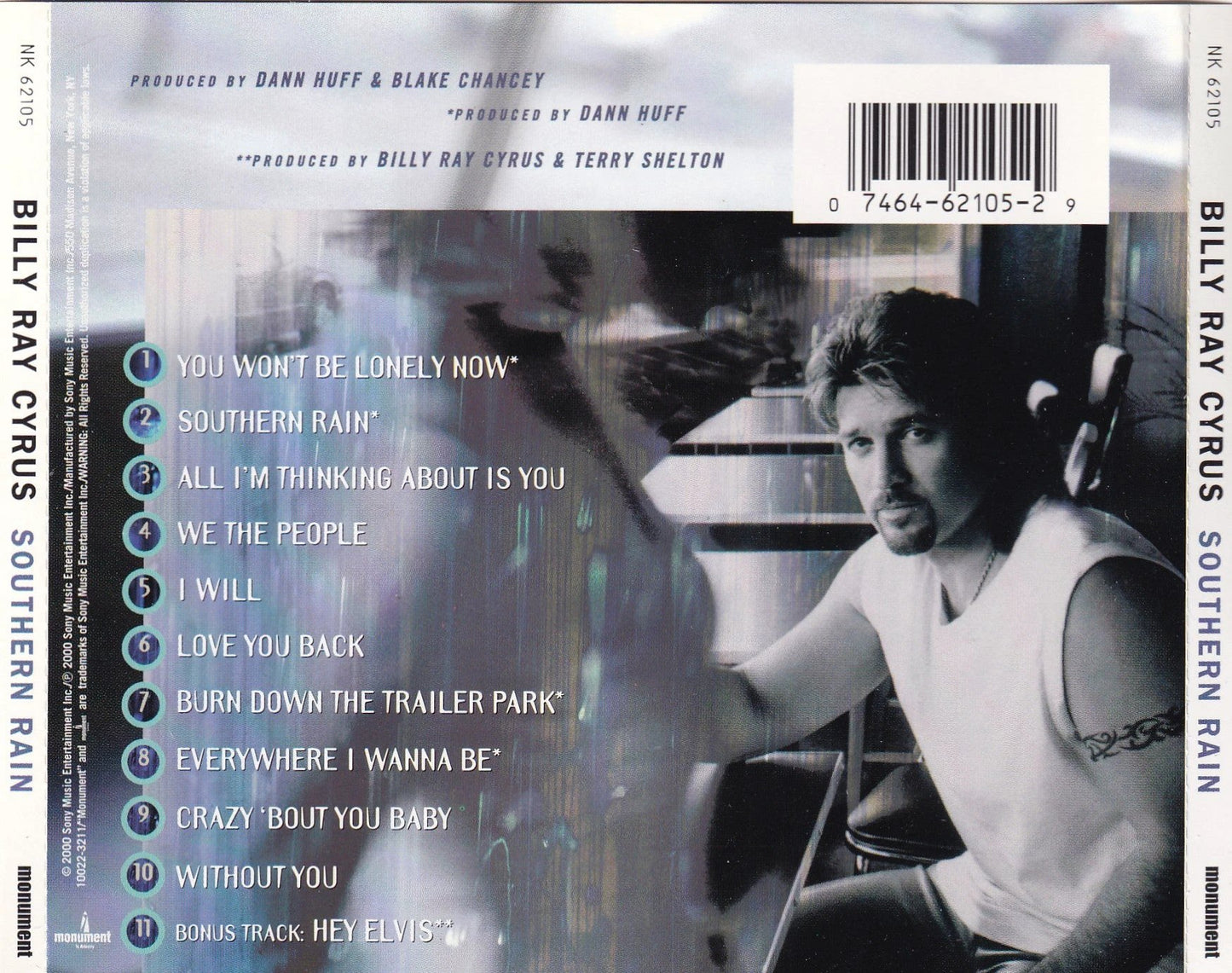 Billy Ray Cyrus - Southern Rain - CD by TheCDExchange.com