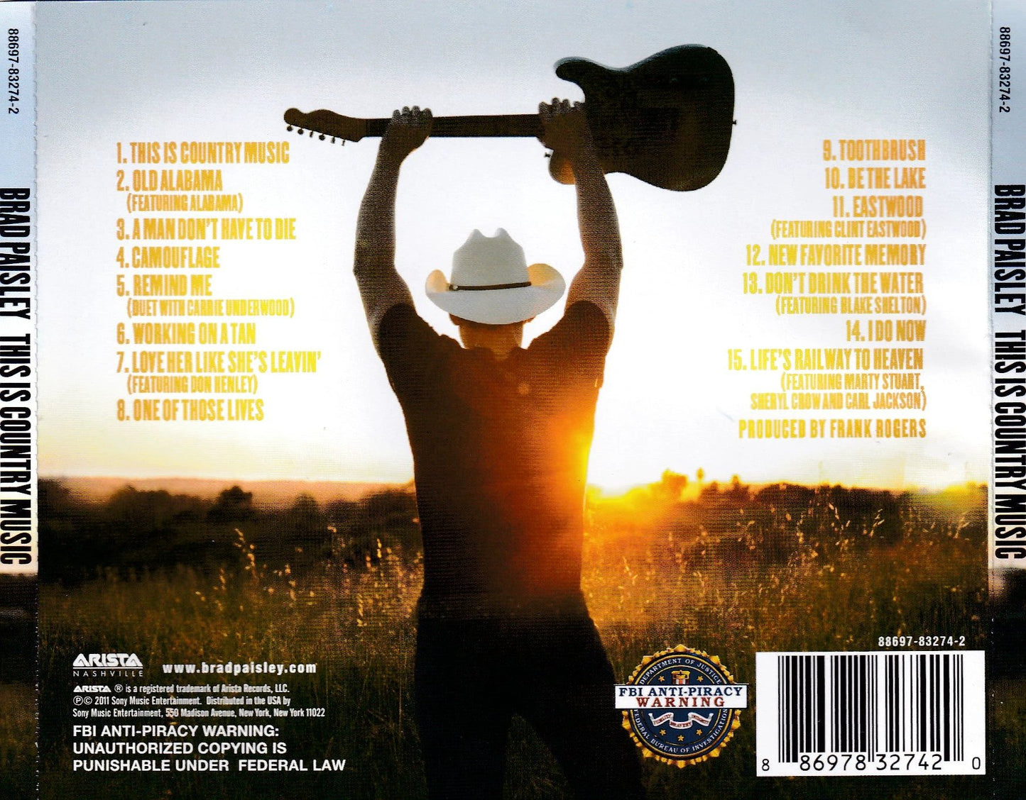 Brad Paisley - This Is Country Music - CD by TheCDExchange.com