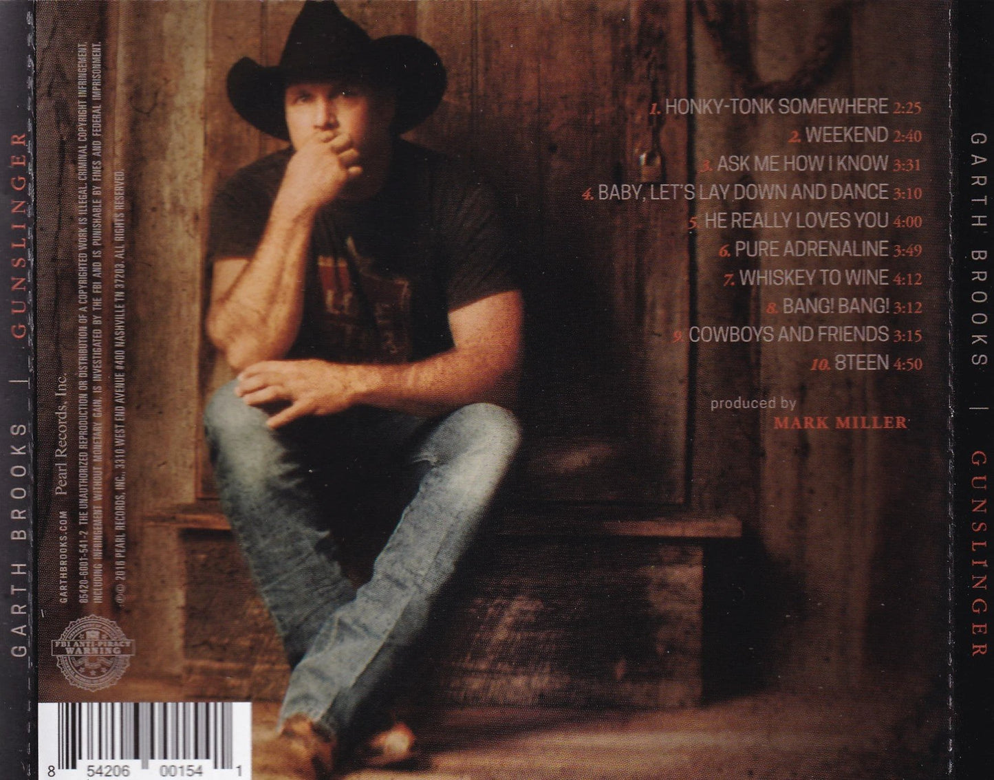 Garth Brooks - Gunslinger - CD by TheCDExchange.com