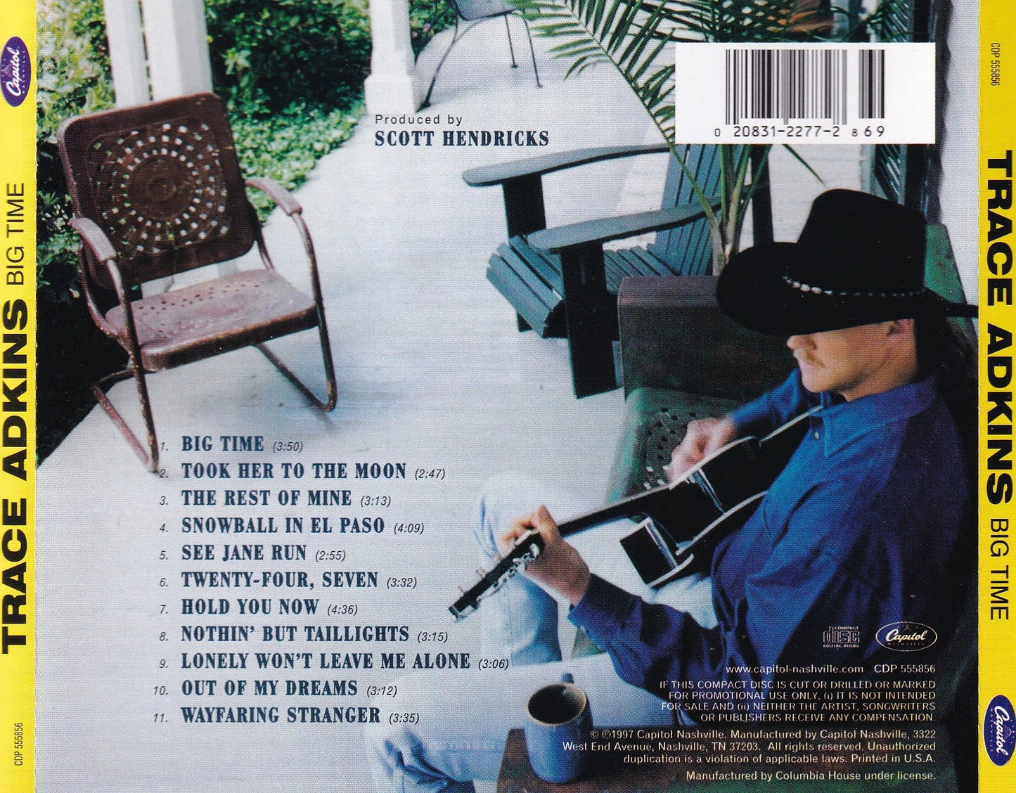 Trace Adkins - Big Time - CD