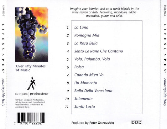 Lifescapes - Countryside Italy - CD by TheCDExchange.com