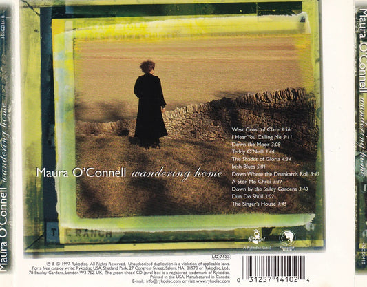 Maura O’Connell - Wandering Home - CD by TheCDExchange.com
