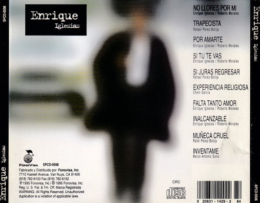 Enrique Iglesias – Enrique Iglesias - CD by TheCDExchange.com