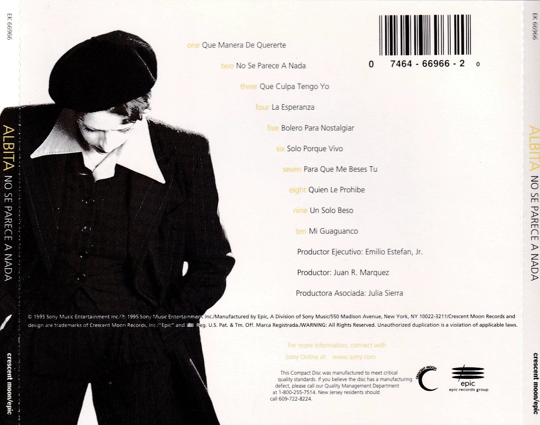 Albita – No Se Parece a Nada - CD by TheCDExchange.com