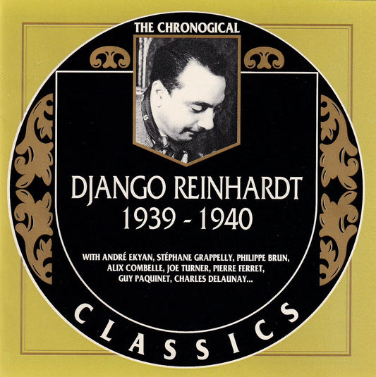 Django Reinhardt - 1939–1940 - CD by TheCDExchange.com