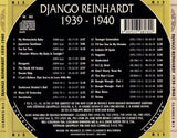 Django Reinhardt - 1939–1940 - CD by TheCDExchange.com