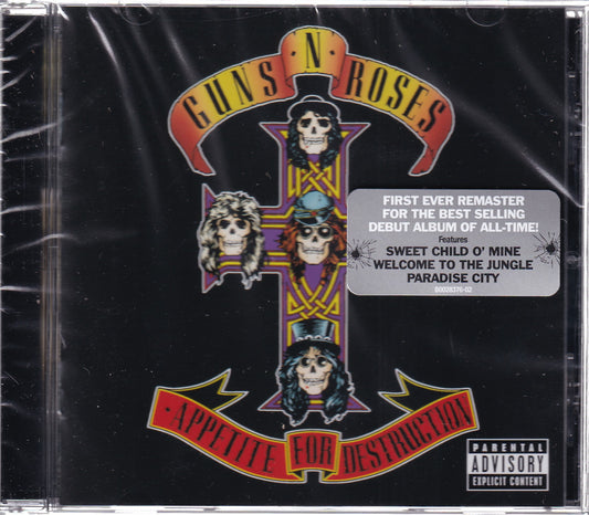 Guns N' Roses - Appetite for Destruction - CD the-cd-exchange