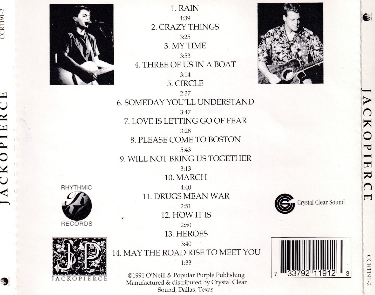 Jackopierce - Self Titled - CD the-cd-exchange