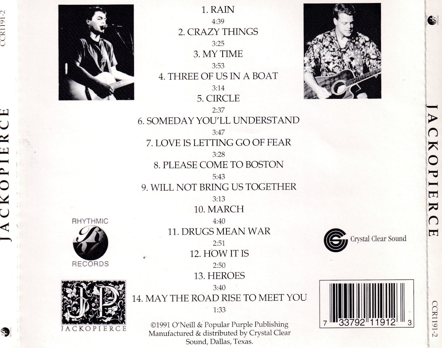 Jackopierce - Self Titled - CD the-cd-exchange