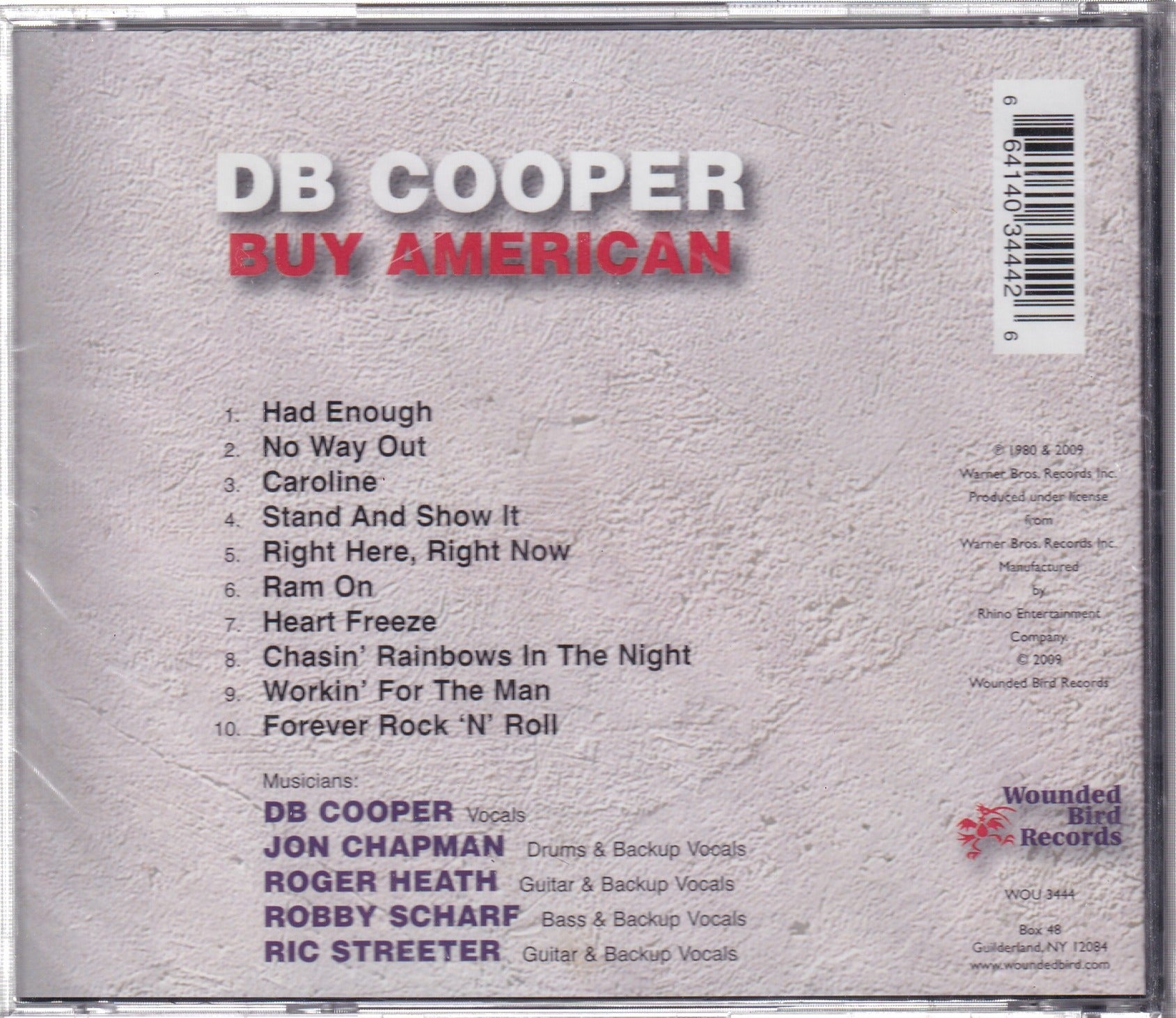 DB Cooper - Buy American - CD the-cd-exchange