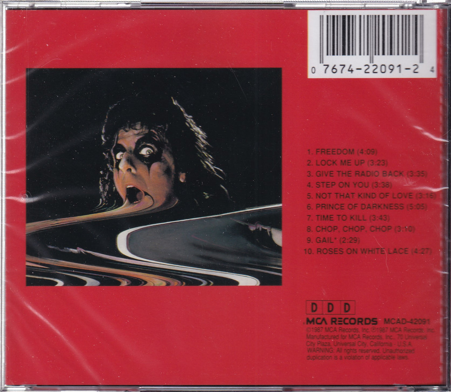 Alice Cooper - Raise Your Fist and Yell - CD