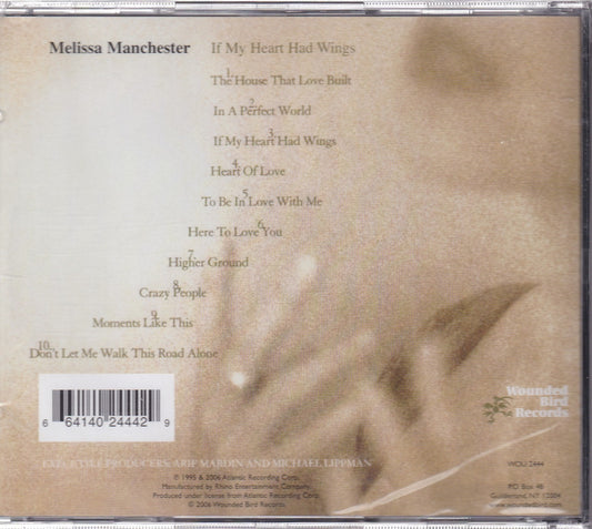 Melissa Manchester - If My Heart Had Wings - CD