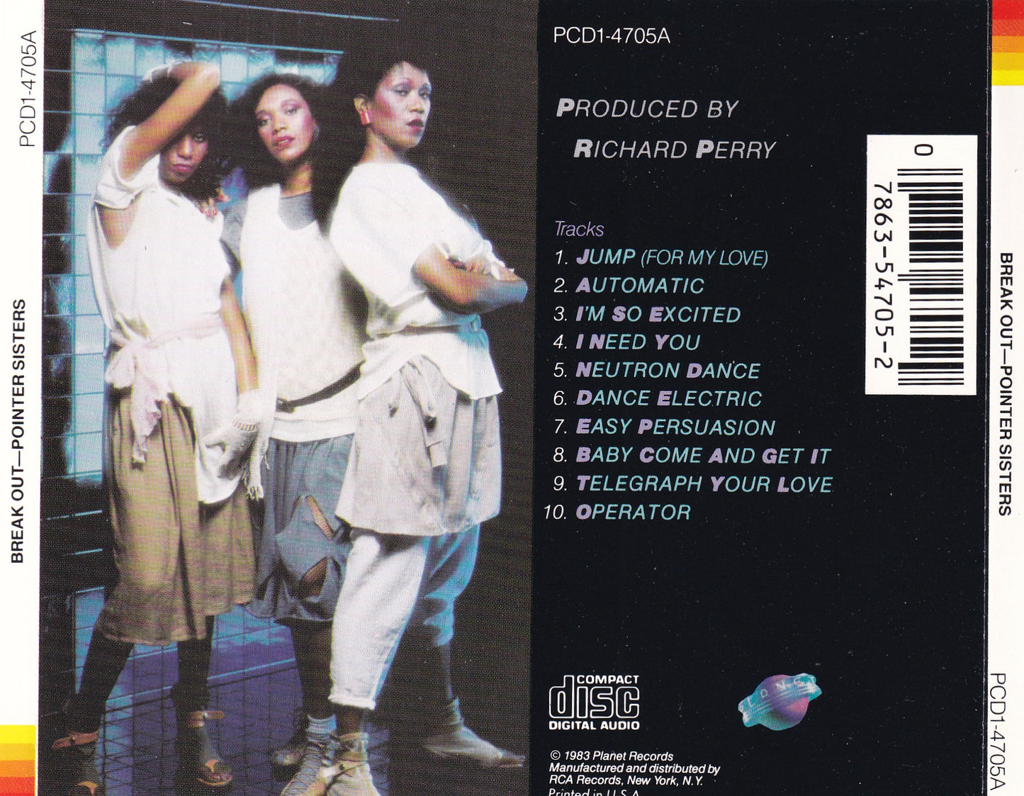 Pointer Sisters - Break Out - CD