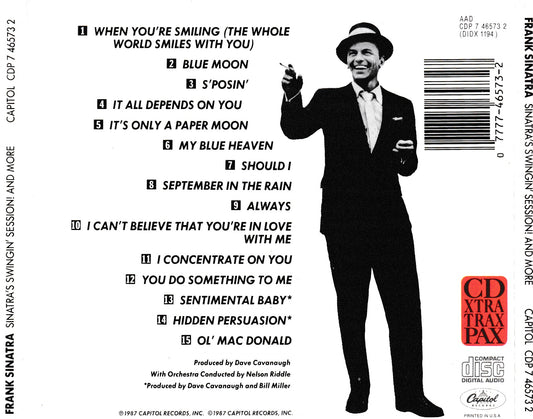 Frank Sinatra - Swinging Sessions - CD