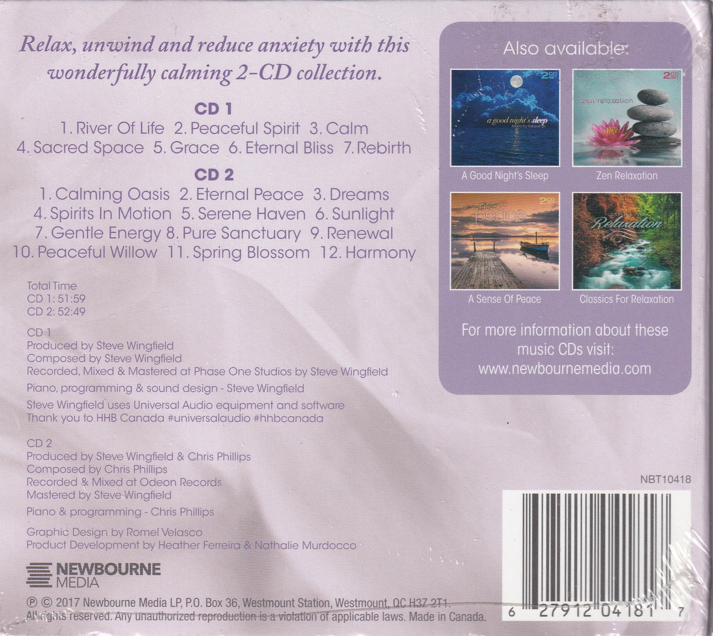 Various Artists - Spa Music for Relaxation - CD