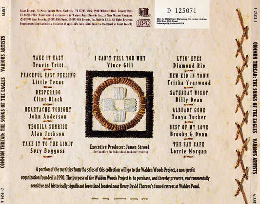 Various Artists - Common Thread: The Songs of The Eagles - CD