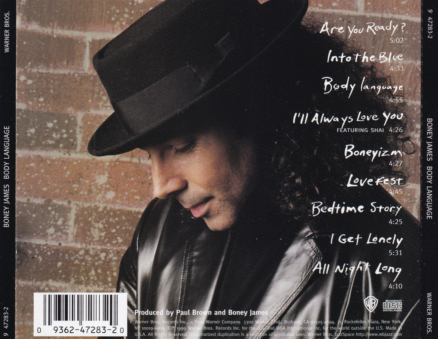 Boney James - Body Language - CD
